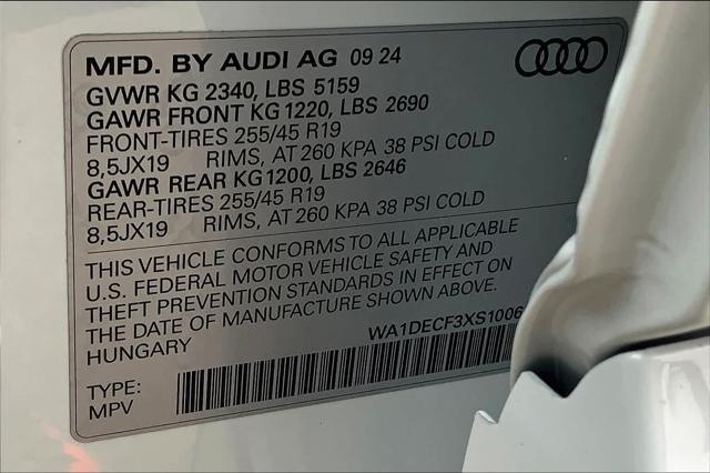 new 2025 Audi Q3 car, priced at $46,110