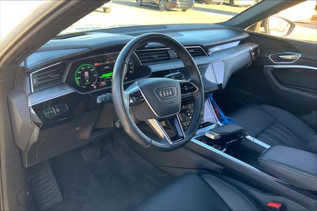 used 2024 Audi Q8 e-tron car, priced at $59,521