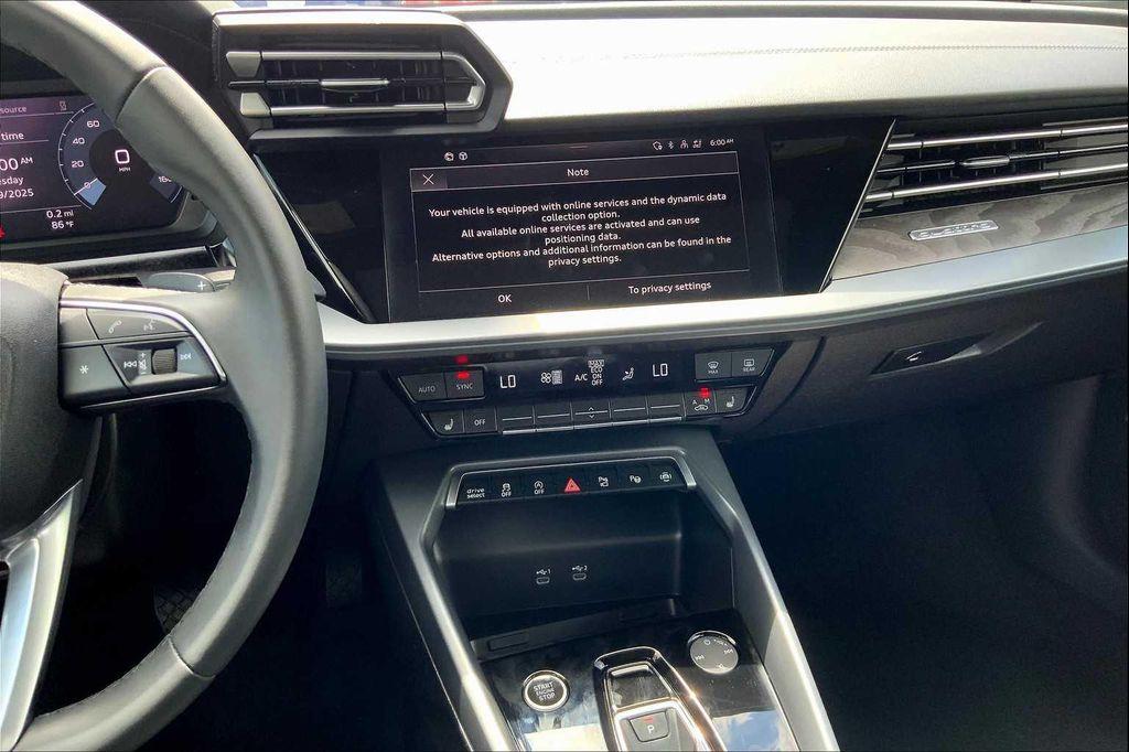 used 2025 Audi A3 car, priced at $34,850