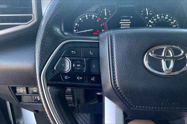 used 2023 Toyota Tundra car, priced at $43,834