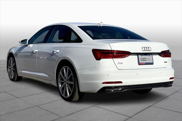 new 2025 Audi A6 car, priced at $63,015