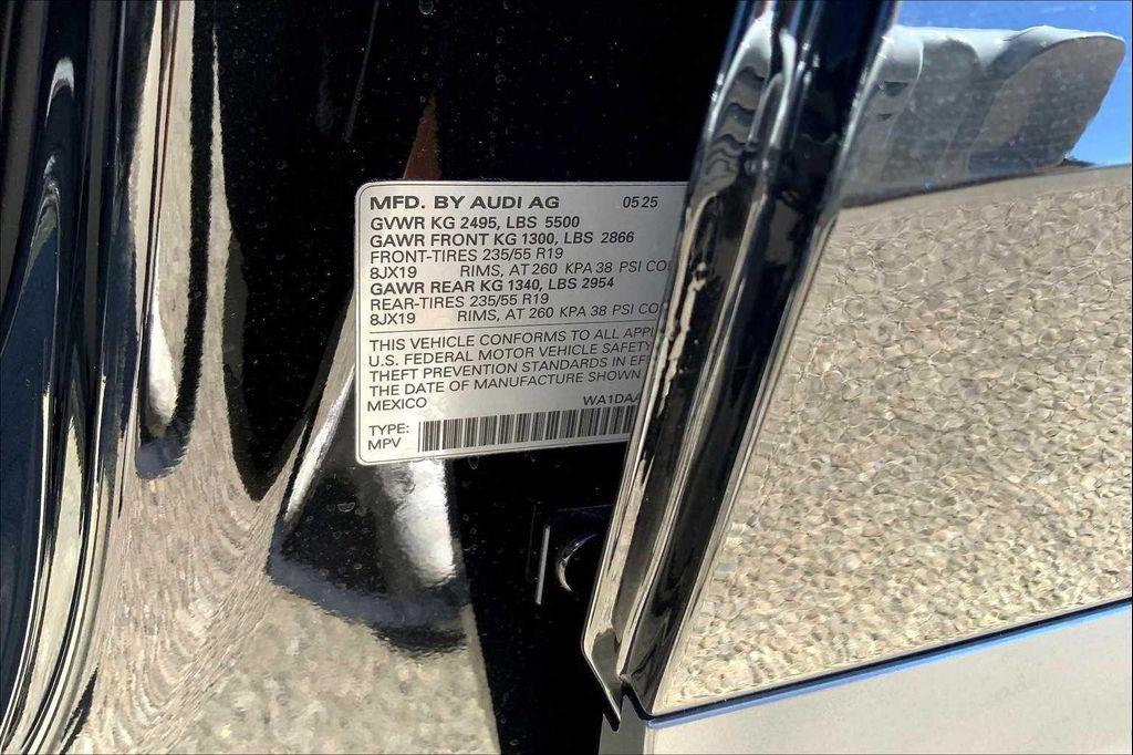 new 2025 Audi Q5 Sportback car, priced at $57,225