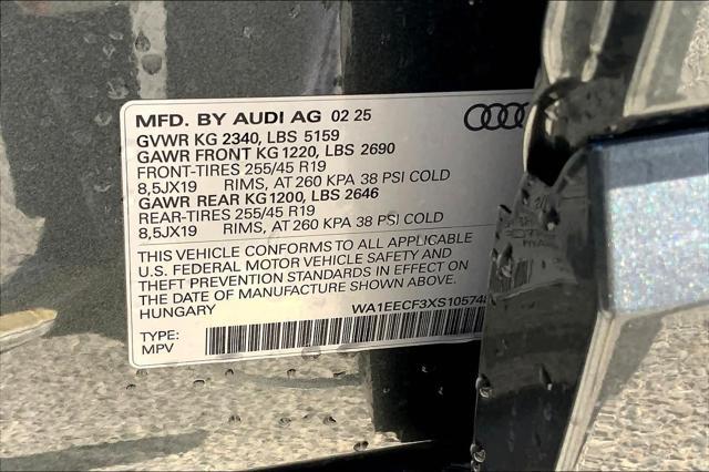 new 2025 Audi Q3 car, priced at $49,075
