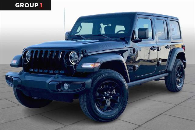 used 2021 Jeep Wrangler car, priced at $30,929