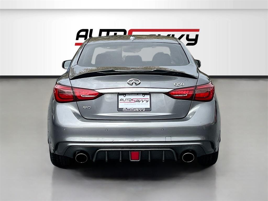 used 2021 INFINITI Q50 car, priced at $21,500