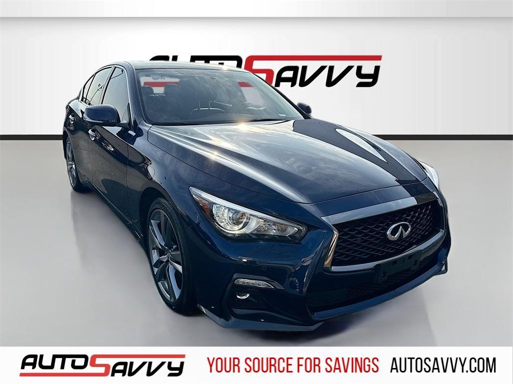 used 2021 INFINITI Q50 car, priced at $25,300