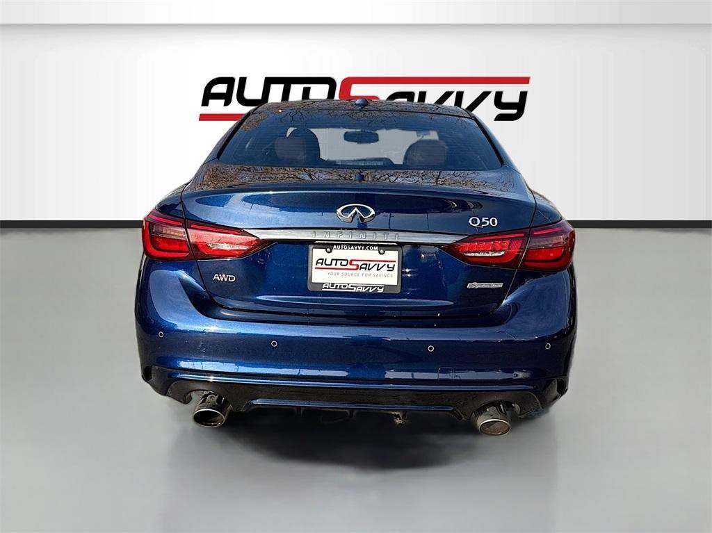 used 2021 INFINITI Q50 car, priced at $25,300