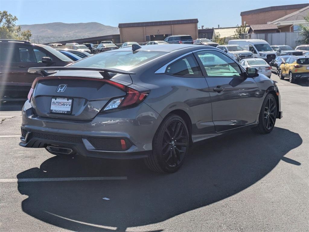 used 2020 Honda Civic Si car, priced at $22,000