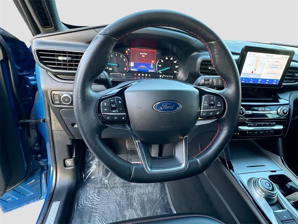 used 2022 Ford Explorer car, priced at $28,400