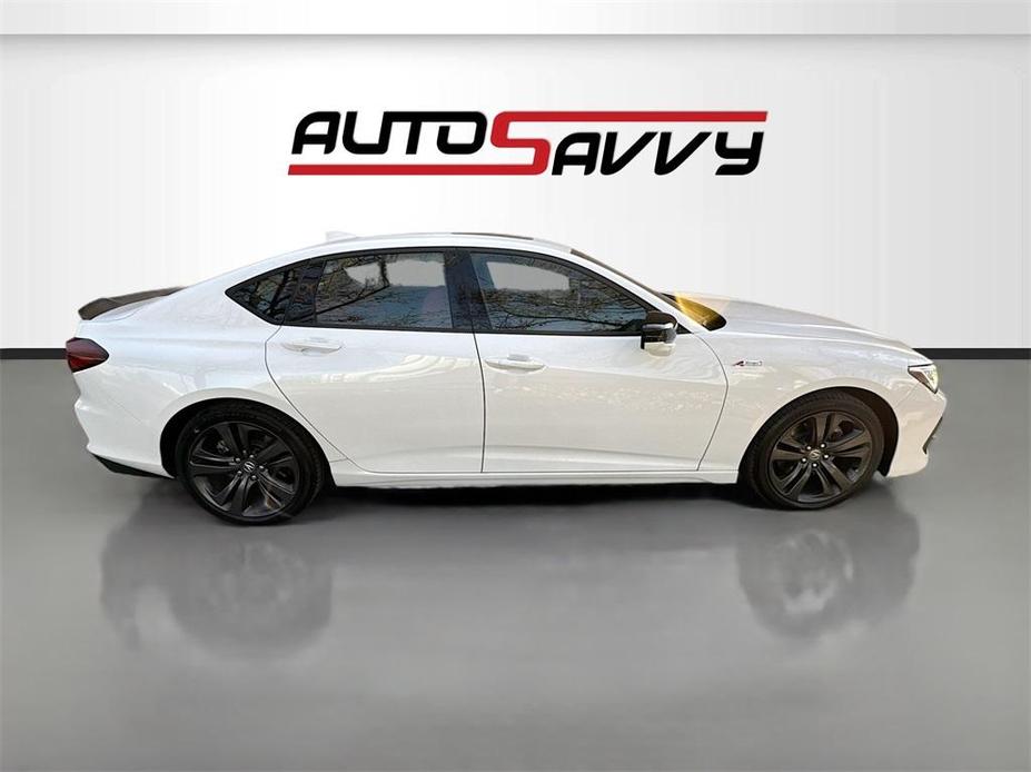 used 2022 Acura TLX car, priced at $27,700