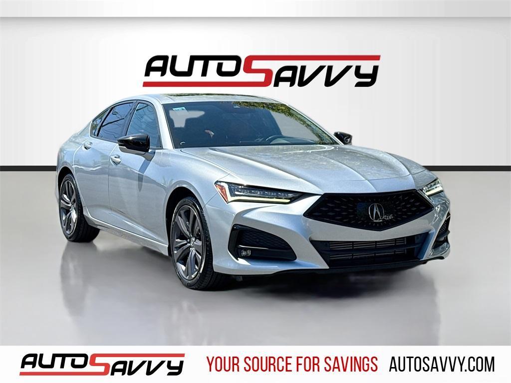 used 2023 Acura TLX car, priced at $33,500