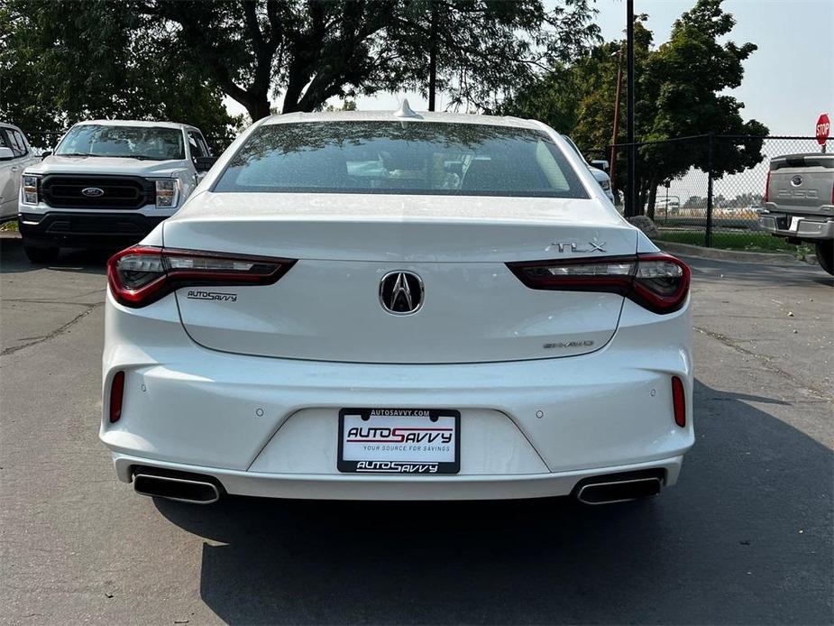 used 2023 Acura TLX car, priced at $34,300