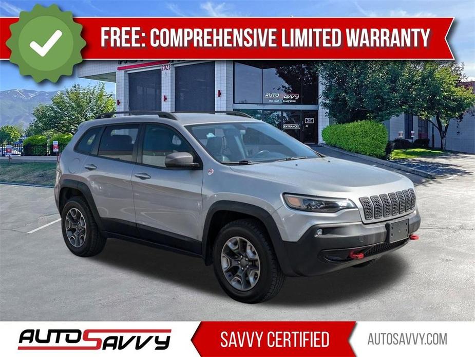 used 2019 Jeep Cherokee car, priced at $19,600