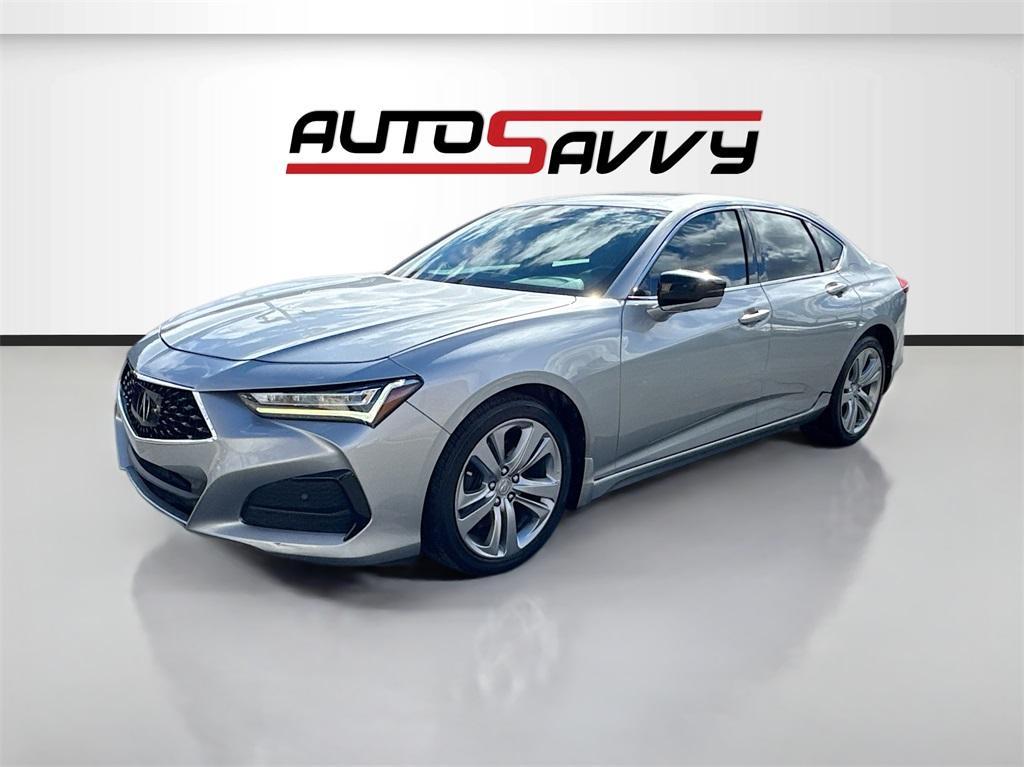 used 2021 Acura TLX car, priced at $25,000