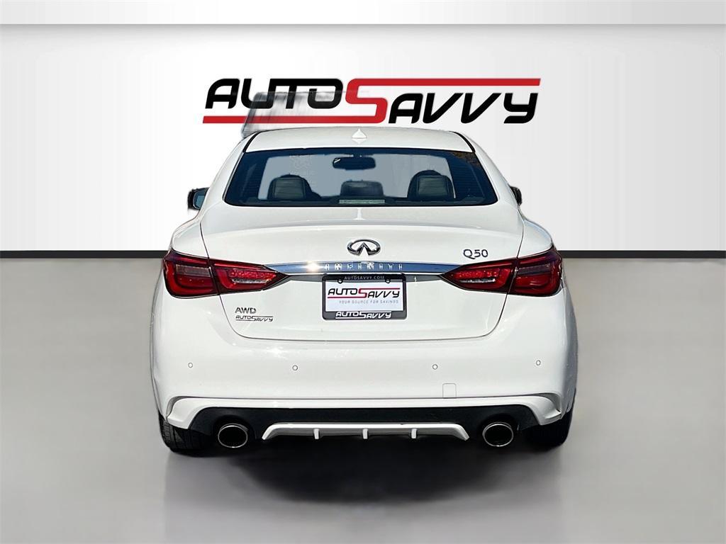 used 2021 INFINITI Q50 car, priced at $24,700