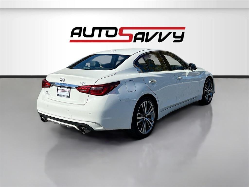 used 2021 INFINITI Q50 car, priced at $24,700
