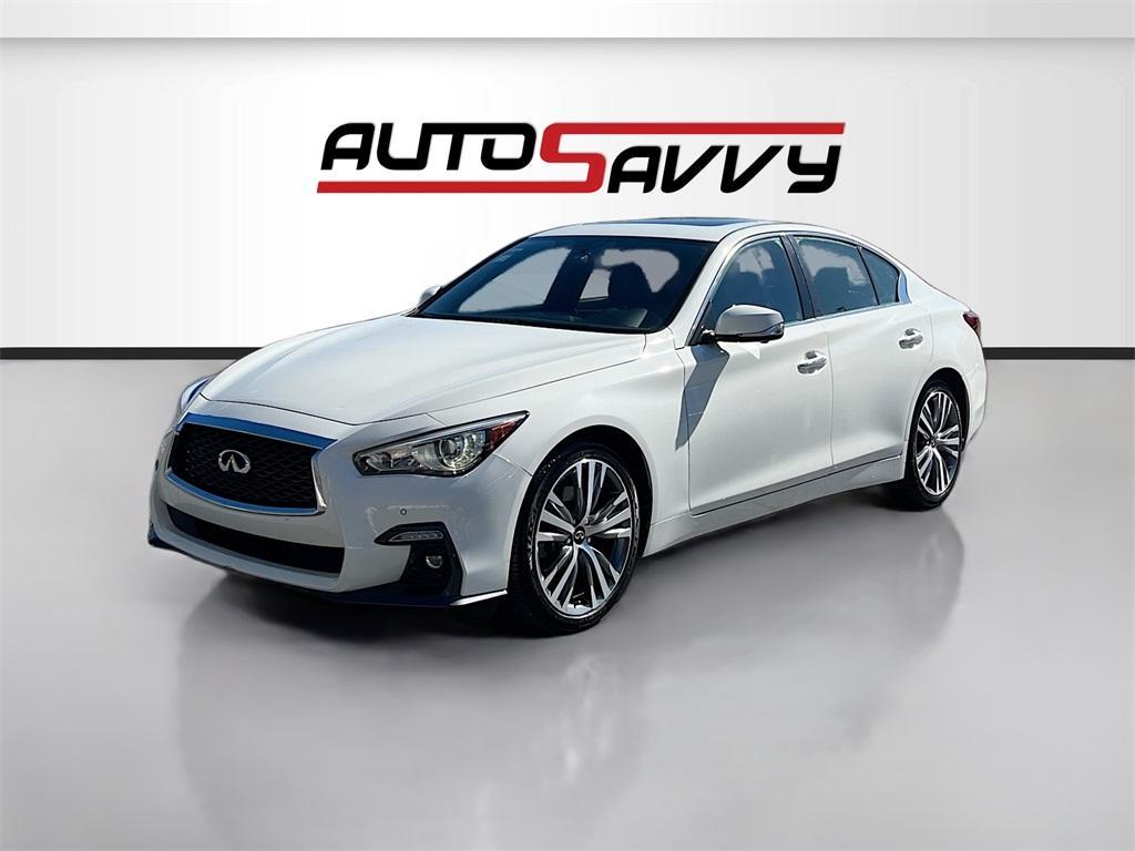 used 2021 INFINITI Q50 car, priced at $24,700