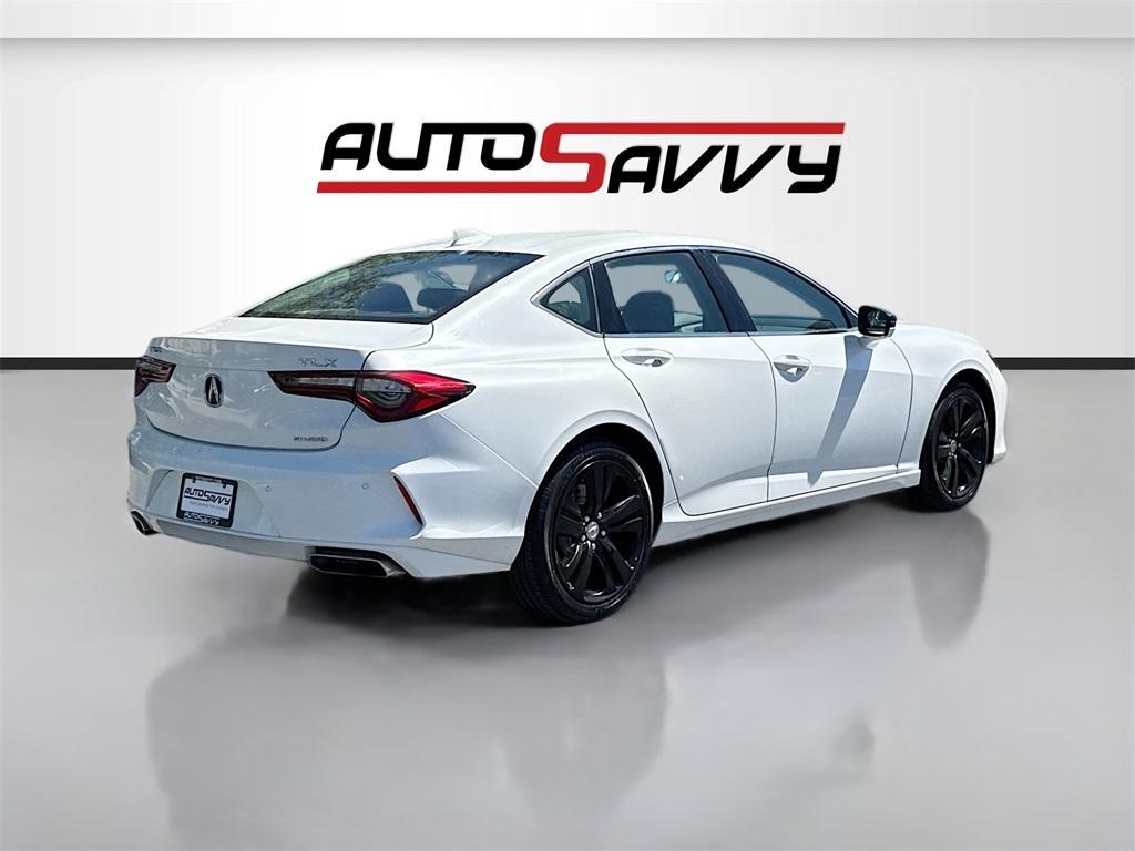 used 2021 Acura TLX car, priced at $24,800