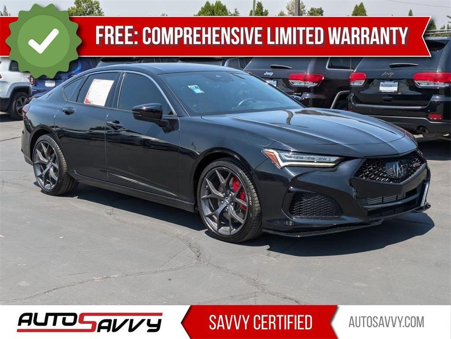 used 2023 Acura TLX car, priced at $42,400