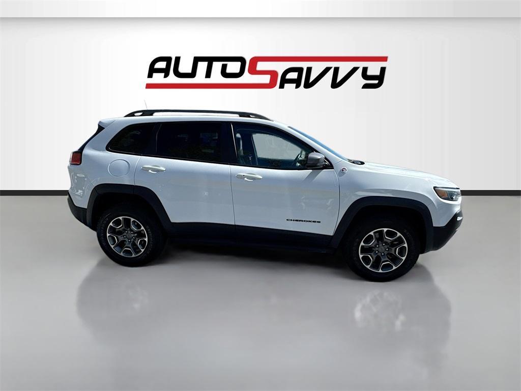 used 2021 Jeep Cherokee car, priced at $21,200