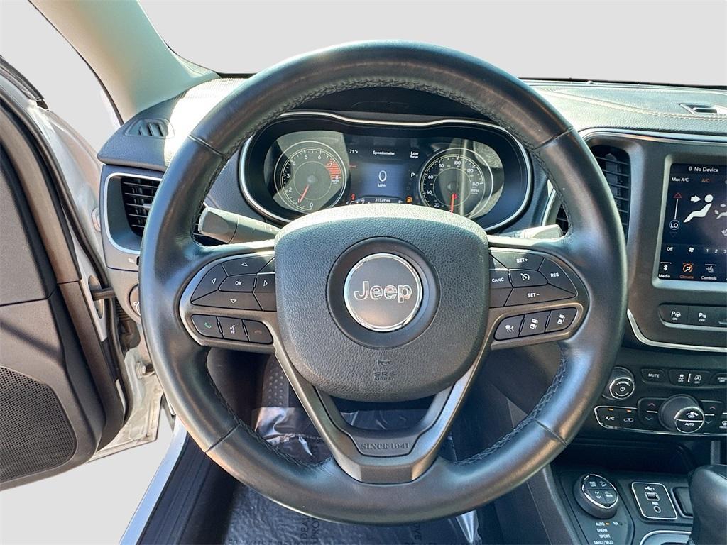 used 2021 Jeep Cherokee car, priced at $21,200