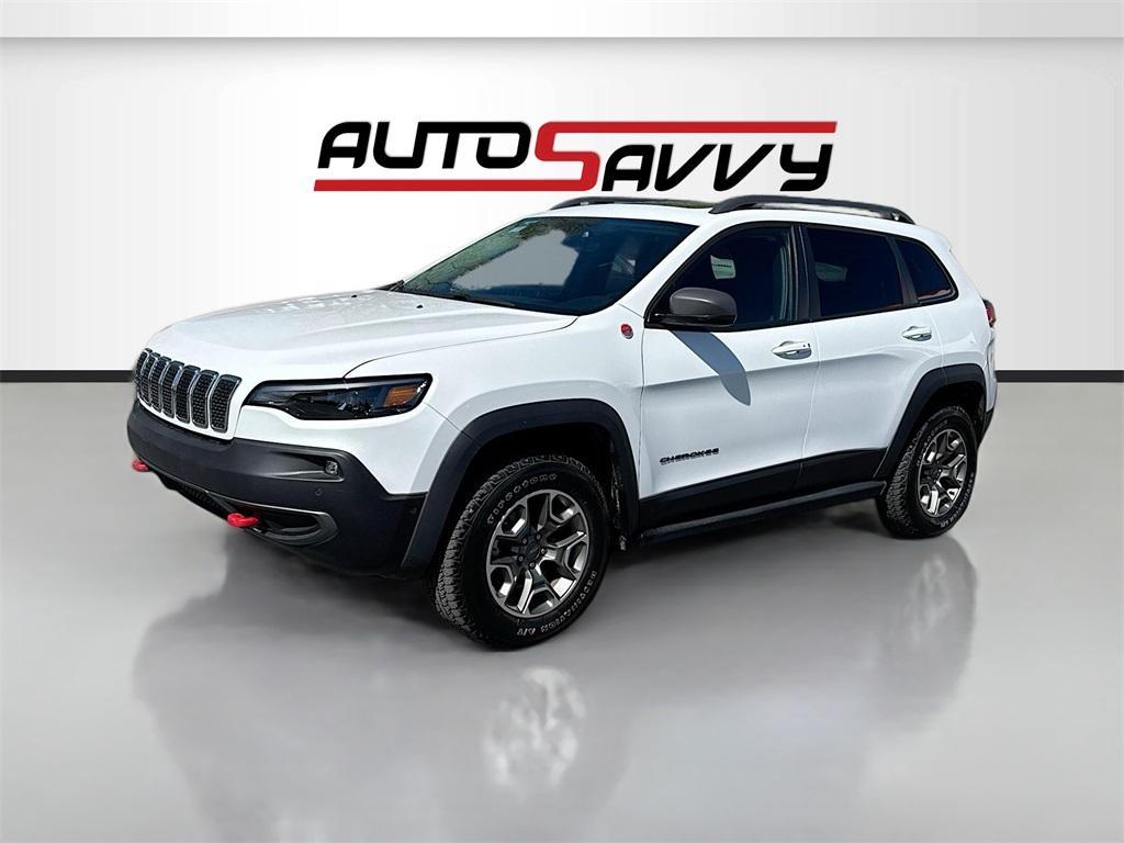 used 2021 Jeep Cherokee car, priced at $21,200