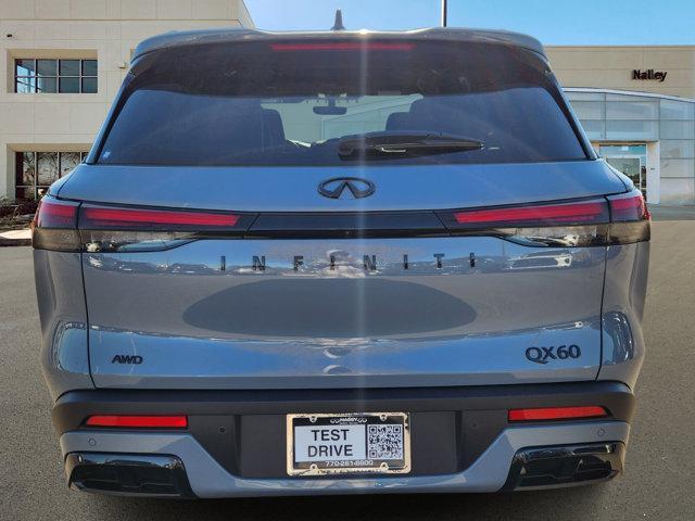 new 2025 INFINITI QX60 car, priced at $59,980