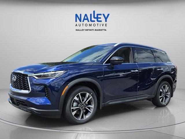 new 2025 INFINITI QX60 car, priced at $58,317