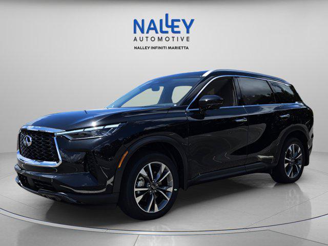 new 2025 INFINITI QX60 car, priced at $58,317