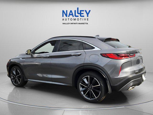 new 2025 INFINITI QX55 car, priced at $51,723