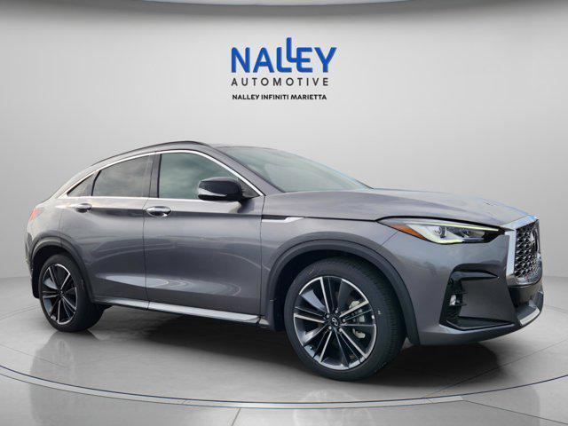 new 2025 INFINITI QX55 car, priced at $51,723