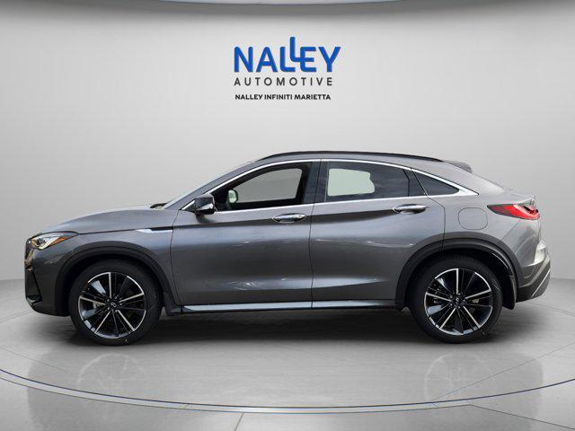 new 2025 INFINITI QX55 car, priced at $51,723