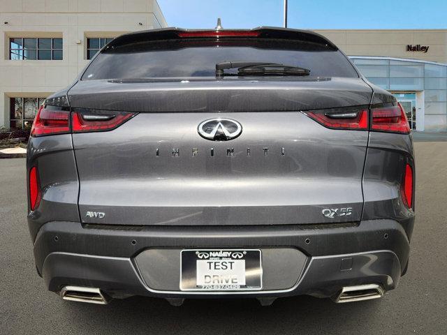 new 2025 INFINITI QX55 car, priced at $52,840