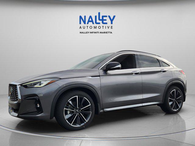 new 2025 INFINITI QX55 car, priced at $52,840