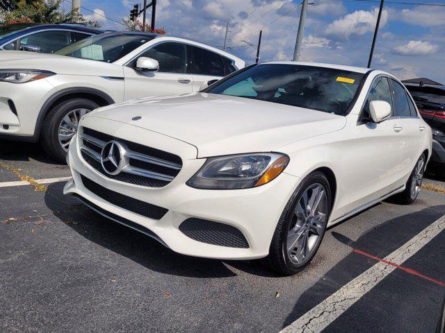 used 2018 Mercedes-Benz C-Class car, priced at $18,890