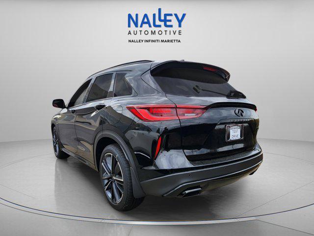 new 2025 INFINITI QX50 car, priced at $52,255