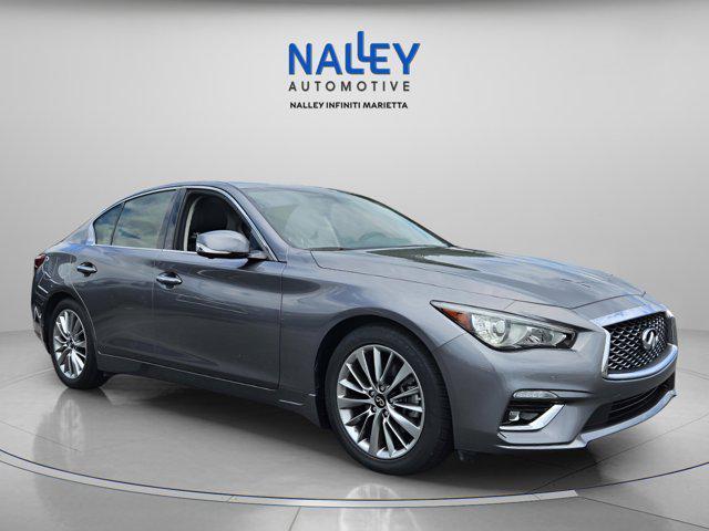 used 2022 INFINITI Q50 car, priced at $29,995