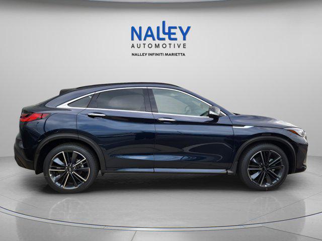 new 2025 INFINITI QX55 car, priced at $51,123