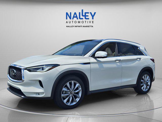 used 2022 INFINITI QX50 car, priced at $27,295