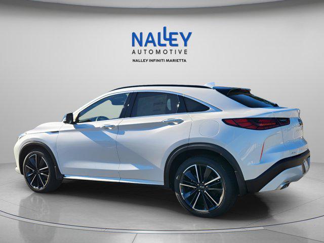 new 2025 INFINITI QX55 car, priced at $56,080