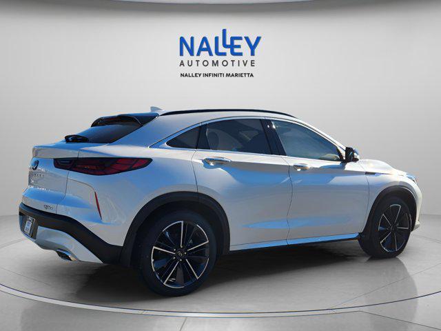 new 2025 INFINITI QX55 car, priced at $56,080