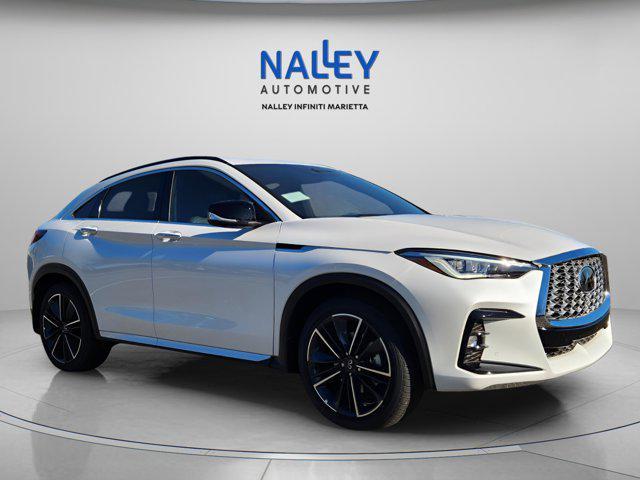new 2025 INFINITI QX55 car, priced at $56,080