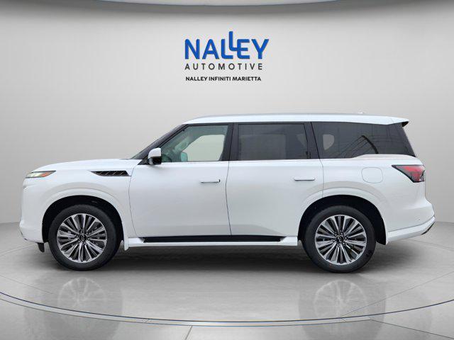 new 2025 INFINITI QX80 car, priced at $92,621