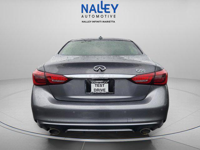 used 2022 INFINITI Q50 car, priced at $28,795