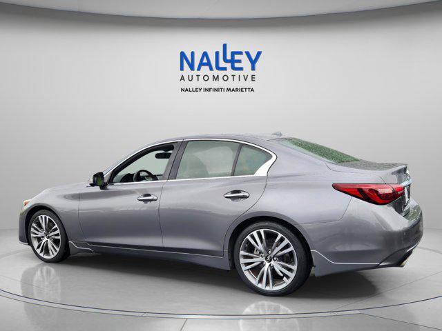 used 2022 INFINITI Q50 car, priced at $28,795