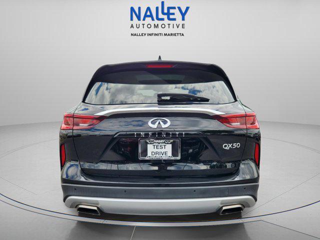 used 2022 INFINITI QX50 car, priced at $27,295