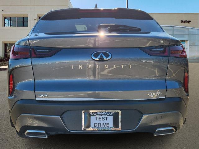 new 2025 INFINITI QX55 car, priced at $57,840