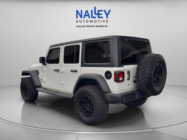 used 2019 Jeep Wrangler Unlimited car, priced at $23,844