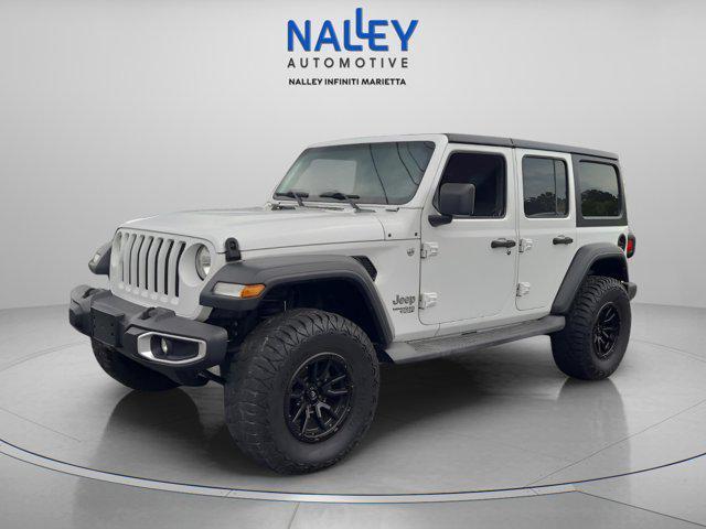 used 2019 Jeep Wrangler Unlimited car, priced at $23,844