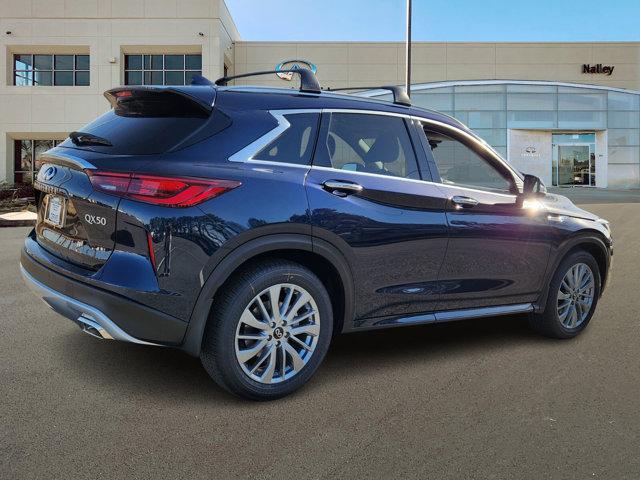 new 2025 INFINITI QX50 car, priced at $47,684